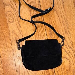 Free People Black Crossbody Bag